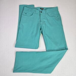 Peter Millar eb66 Performance Pant Mens 32x32 Billiard Teal Golf Chino Trouser